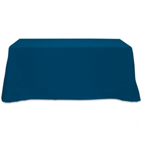 6-Foot Open-Back Professional Table Throw with Rounded Corners - Image 2