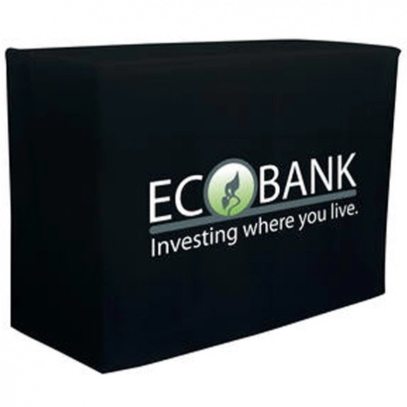 4 Foot Fitted Table Throw for Conventions and Trade Shows - Image 2