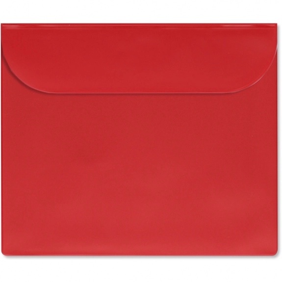 Professional Letter Sized Soft-Touch Vinyl Document Envelope - 12.75" x 10.63" - Image 3